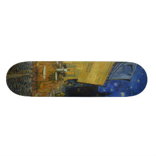 Van Gogh Cafe Terrace At Night Skateboard