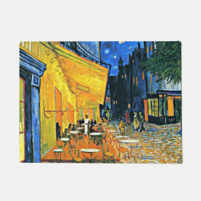 Van Gogh - Cafe Terrace, Doormat (Front)