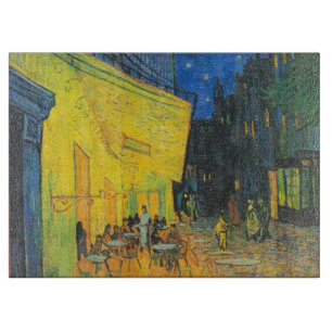 Van Gogh Cafe Terrace French Street Scene Cutting Board