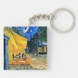 Van Gogh - Cafe Terrace,  Key Ring