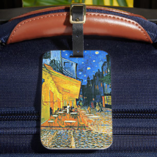 Van Gogh - Cafe Terrace, Luggage Tag