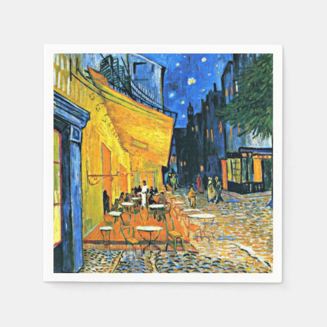 Van Gogh - Cafe Terrace Napkin (Front)