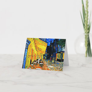 Van Gogh, Cafe Terrace, place-du-forum, Arles Card