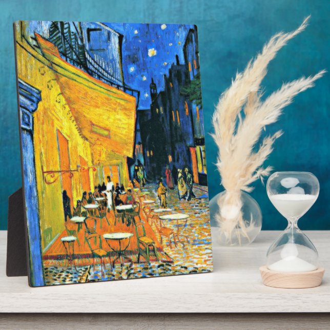 Van Gogh - Cafe Terrace Plaque (Side)