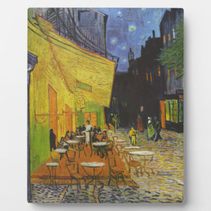 Van Gogh Cafe Terrace Post-Impressionist Plaque