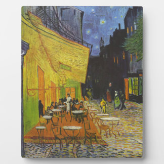 Van Gogh Cafe Terrace Post-Impressionist Plaque