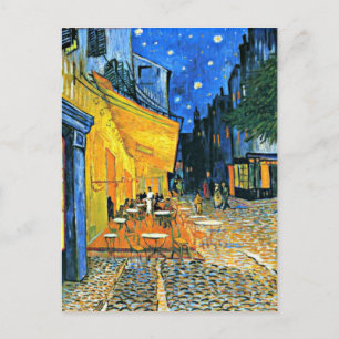Van Gogh - Cafe Terrace Postcard