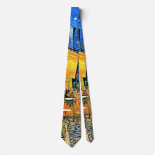 Van Gogh - Cafe Terrace Tie