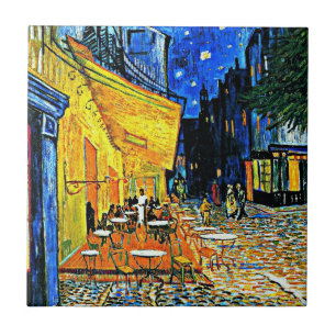 Van Gogh - Cafe Terrace Tile