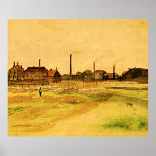 Van Gogh - Coalmine in the Borinage, Poster