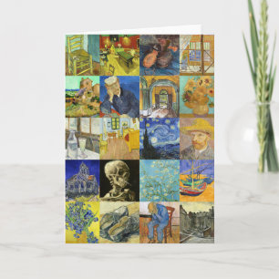 Van Gogh Collage Card