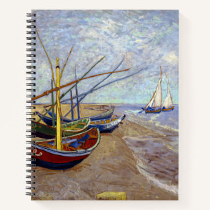 Van Gogh Collection Fishing Boats Notebook