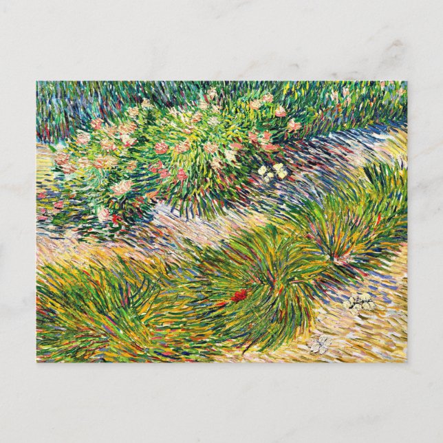Van Gogh - Corner with Butterflies Postcard (Front)