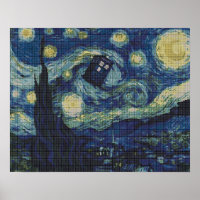 Van Gogh Cross Stitch Pattern
