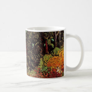 Van Gogh - Cypresses with Two Female Figures Coffee Mug