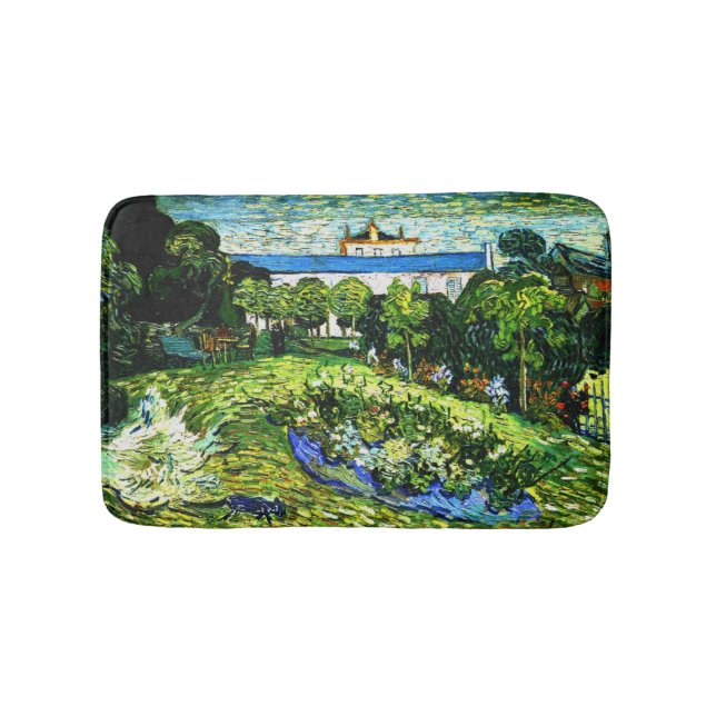 Van Gogh - Daubigny's Garden, 1890 Bath Mat (Front)