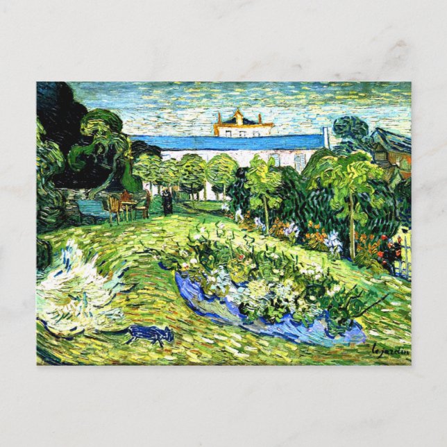 Van Gogh - Daubigny's Garden Postcard (Front)