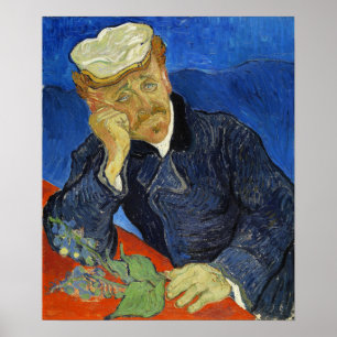 Van Gogh - Dr Paul Gachet Poster