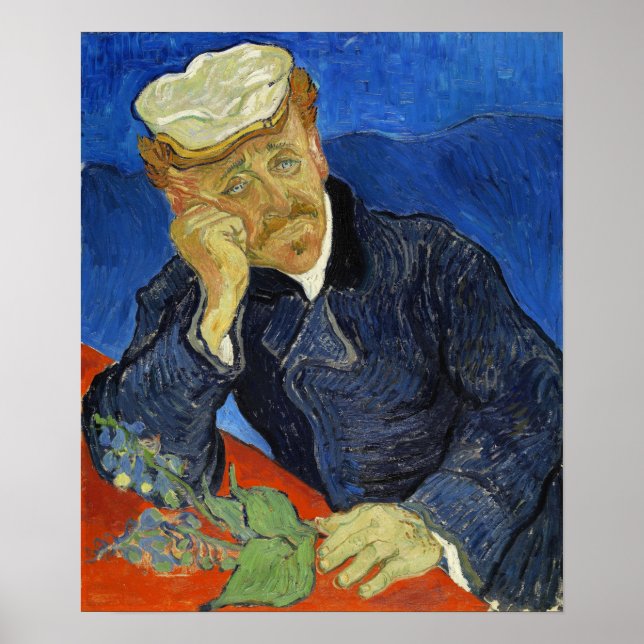 Van Gogh - Dr Paul Gachet Poster (Front)