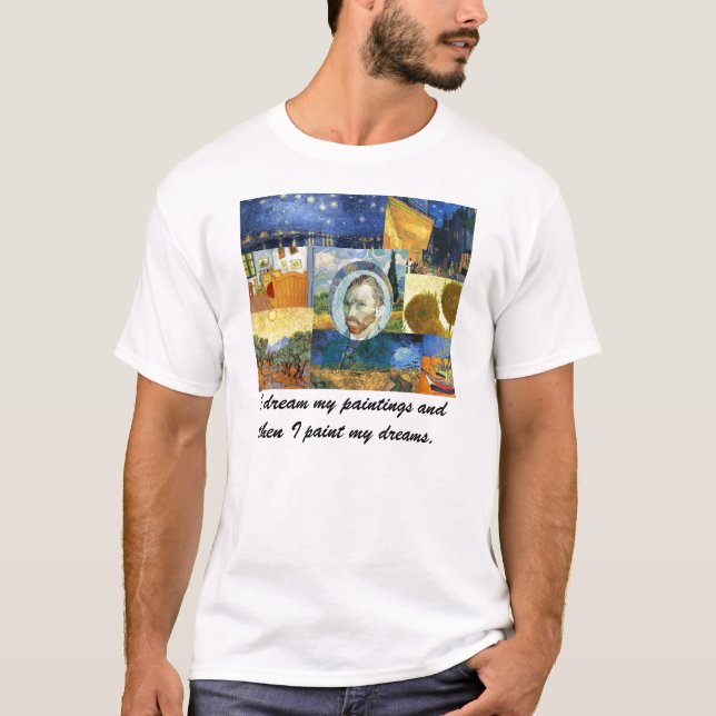 Van Gogh Dream Paintings T-shirt (Front)