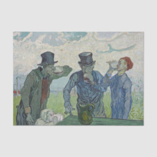 Van Gogh Drinkers Painting Tissue Paper