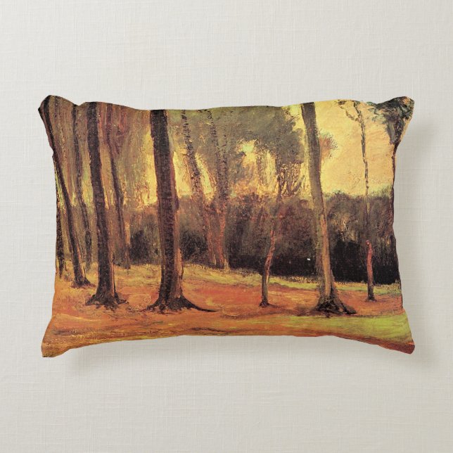 Van Gogh - Edge of a Wood, Decorative Cushion (Front)