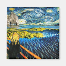 Van Gogh Edvard Meets Vincent Starry Night