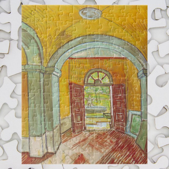 Van Gogh Entrance Hall of Saint Paul Hospital Jigsaw Puzzle (Creator Uploaded)