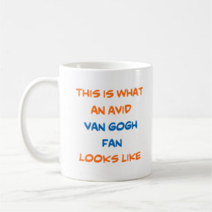 van gogh fan, avid coffee mug
