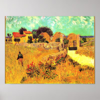 Van Gogh - Farmhouse in Provence