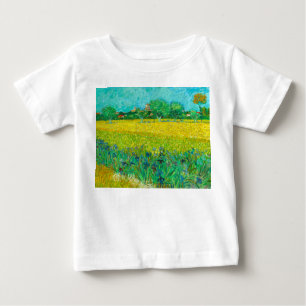 Van Gogh Field with Irises Near Arles Baby T-Shirt