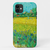Van Gogh Field with Irises Near Arles