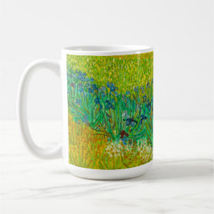 Van Gogh Field with Irises Near Arles Coffee Mug