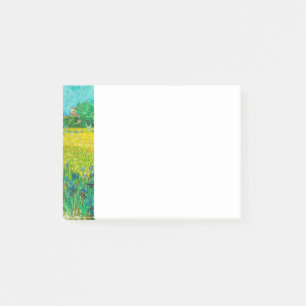 Van Gogh Field with Irises Near Arles Post-it Notes