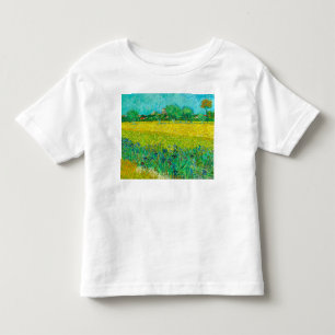 Van Gogh Field with Irises Near Arles Toddler T-Shirt