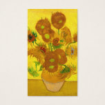 Van Gogh Fifteen Sunflowers In A Vase Fine Art<br><div class="desc">Vincent Van Gogh Fifteen Sunflowers In A Vase Sunflowers (original title, in French: Tournesols) are the subject of two series of still life paintings by the Dutch Post-Impressionist painter Vincent van Gogh. Art by Vincent van Gogh Movement: Post-Impressionism Artistic beautiful floral vintage fine art painting featuring fifteen sunflowers in a...</div>