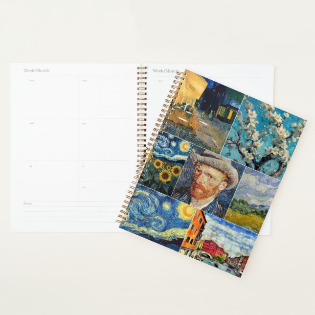 Van Gogh Fine Art Collage Planner (Display)