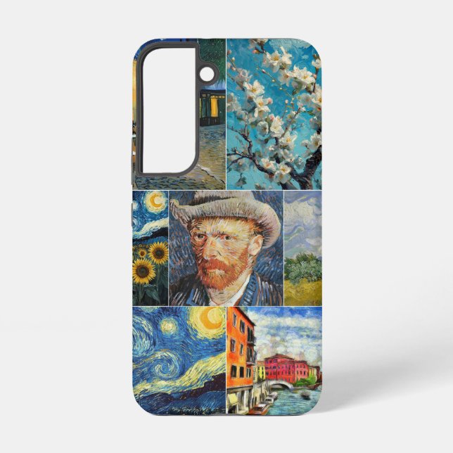 Van Gogh Fine Art Collage Samsung Galaxy S22 Case (Back)