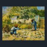 Van Gogh - First Steps (after Millet) Poster<br><div class="desc">This genre masterpiece, titled First Steps (after Millet) is made by the famous artist, Vincent van Gogh using oil on canvas. It falls under the Post-Impressionism style and was complete by van gogh in 1890. Vincent van Gogh was a Dutch post-Impressionist painter whose work, noteable for its rough beauty, emotional...</div>