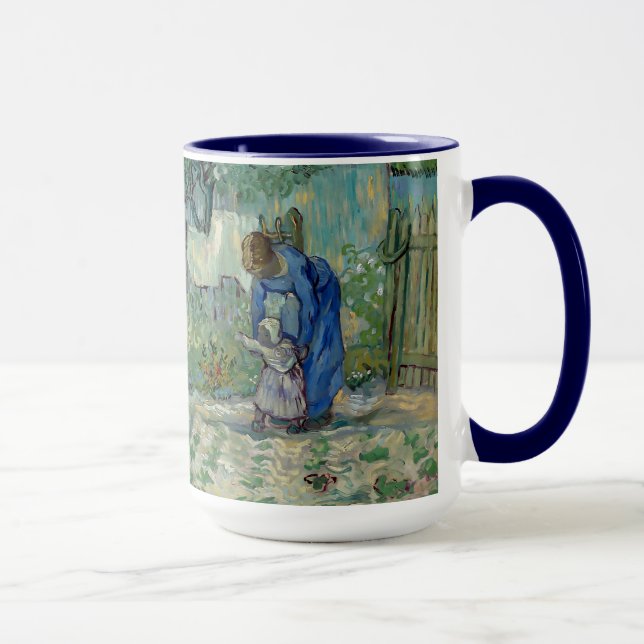 Van Gogh "First Steps" Painting Mug (Right)