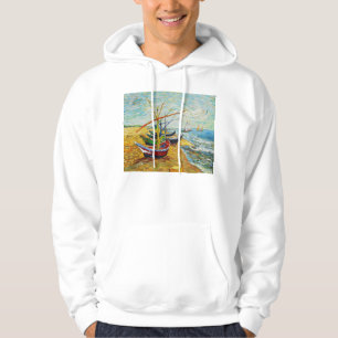 Van Gogh Fishing Boats Hoodie