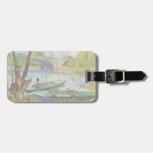 Van Gogh Fishing in the Spring, Pont de Clichy Luggage Tag