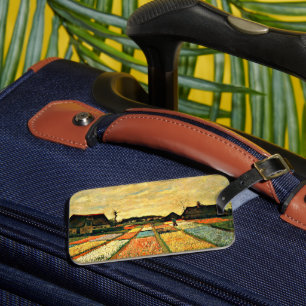 Van Gogh - Flower Beds in Holland Luggage Tag