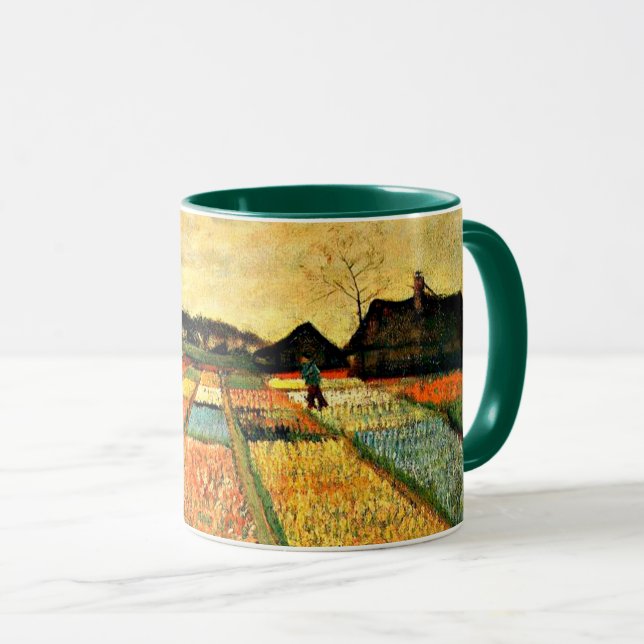 Van Gogh - Flower Beds in Holland Mug (Front Right)
