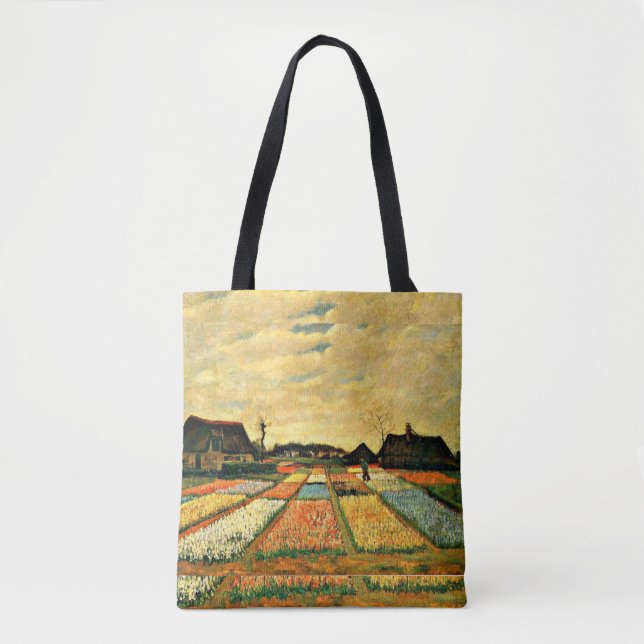 Van Gogh - Flower Beds in Holland Tote Bag (Front)