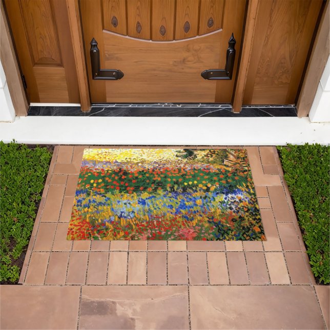 Van Gogh - Flower Garden Doormat (Outdoor)