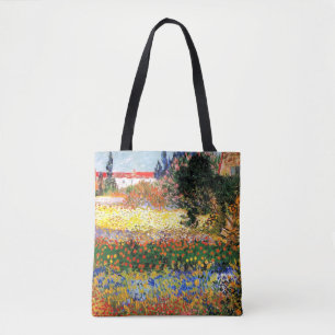 Van Gogh - Flower Garden Tote Bag