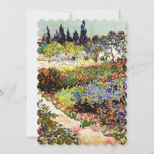 Van Gogh Flowering Garden At Arles Floral Fine Art