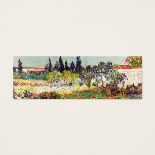 Van Gogh Flowering Garden At Arles Floral Fine Art