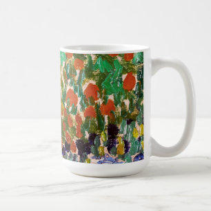 Van Gogh Flowering Garden At Arles Floral Fine Art Coffee Mug